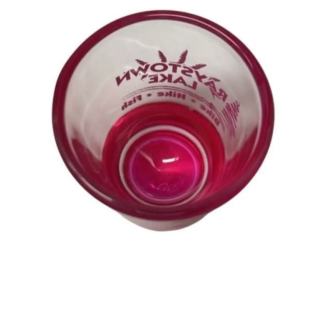 Raystown Lake Pennsylvania Bike Hike Fish Shot Glass